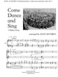 Come Dance and Sing SSA choral sheet music cover